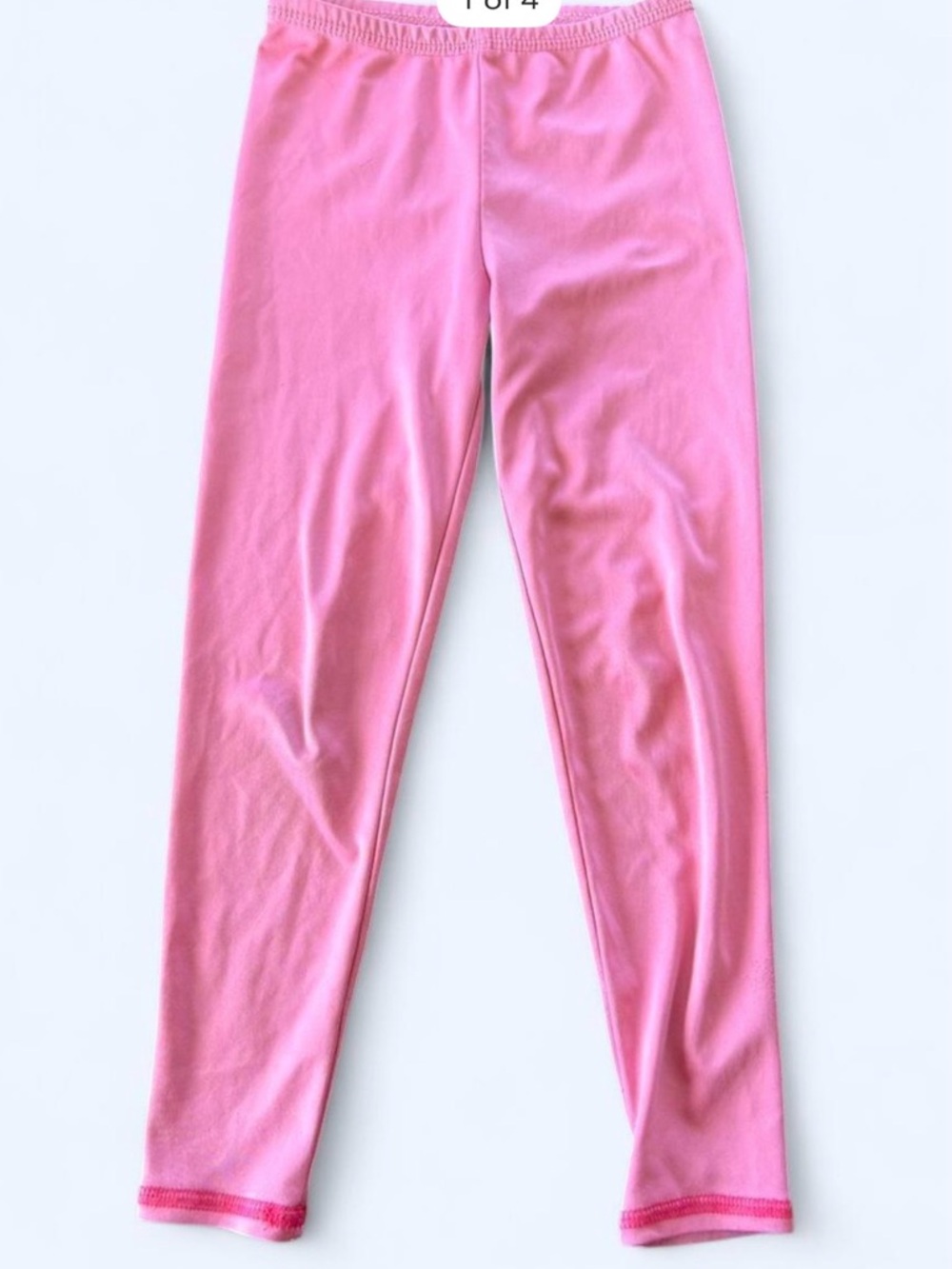 Cuddl Duds Pink Girls Stretch Leggings